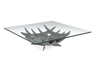ATLAS - Low crystal coffee table by Cattelan Italia - view 2
